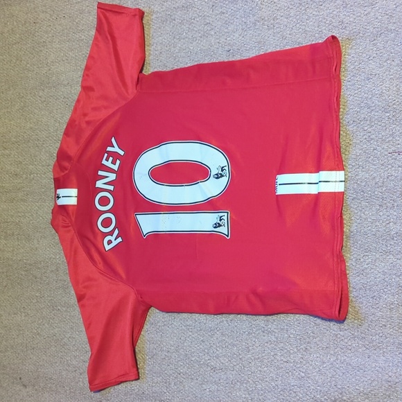 Nike | Shirts & Tops | Wayne Rooney Manchester United Jersey 20709 Size Youth Xl | Poshmark